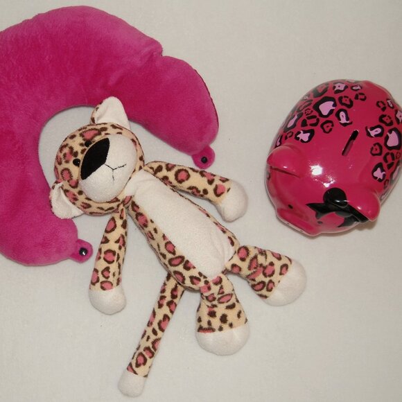 Bundle of 3: Circo Cheetah, Travel Pillow, & Piggy Bank - Picture 2 of 9